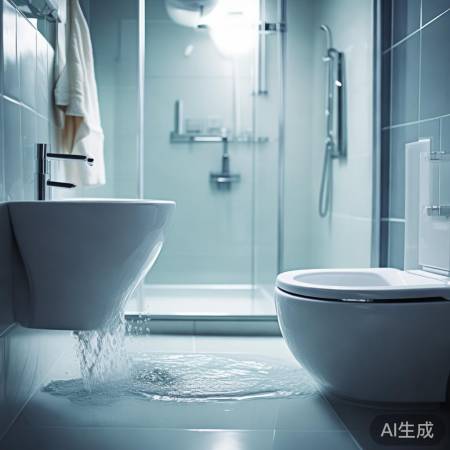 如厕后冲水，卫生保持