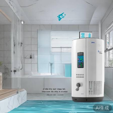 美的热水器，节能旋钮，智能调节