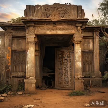 非洲古屋揭秘：隐藏的保险柜密码之谜