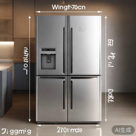 双门冰箱尺寸一览：常见尺寸大揭秘