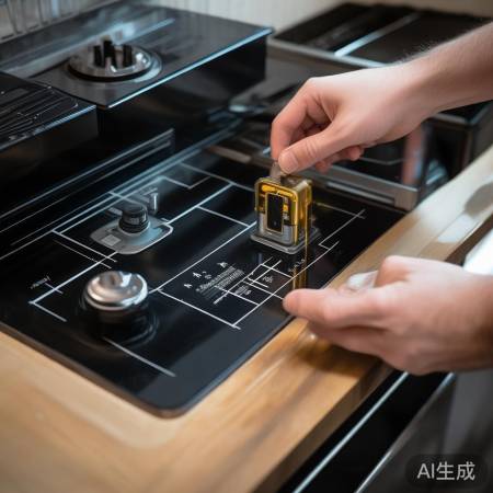 安装新电池，按标安装