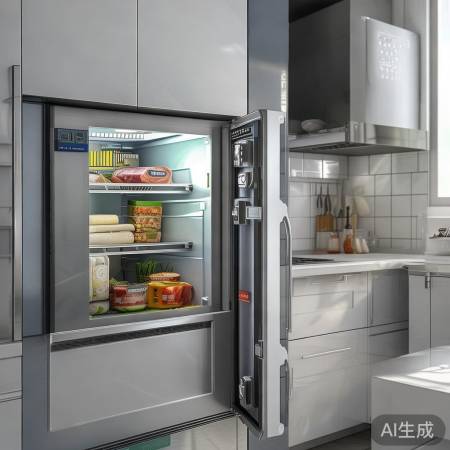 保险柜存熟食，注意温、清、序。