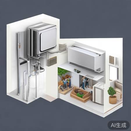 分体空调能耗高，一体省电更环保