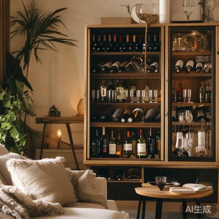 网红酒柜必备饰品搭配指南，瞬间提升家居品味