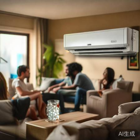 中央空调下出风效果，体验舒适家居新境界