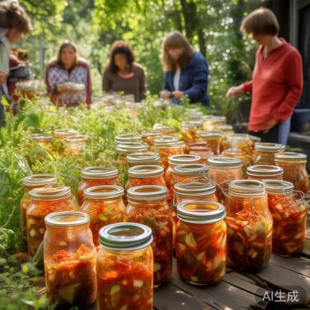 无冰箱泡菜，自然保鲜