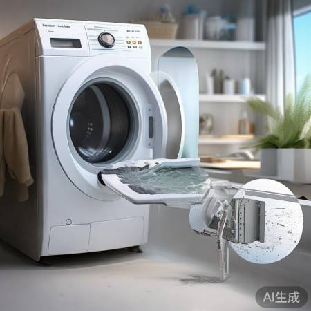 海尔洗衣机开机电机灯闪烁故障原因分析