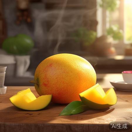 芒果熟透，室温保存佳