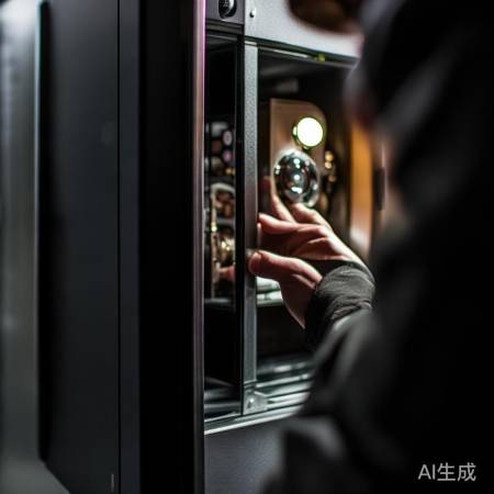 检查保险柜，听异常噪音