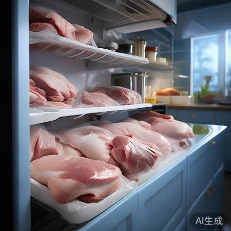 停电前，肉类放底层，慢融防菌。