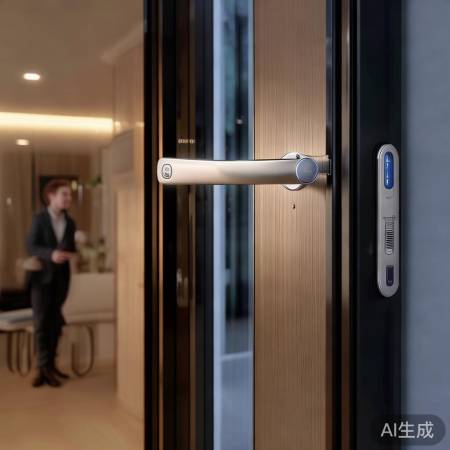 “指纹锁，远程锁家无忧”