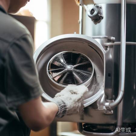 清理热水器风扇灰尘