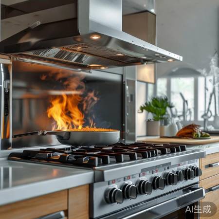 老板集成灶,吸油烟,卫生安全