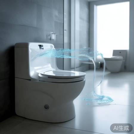 智能马桶贴心清洗，舒适不伤肤