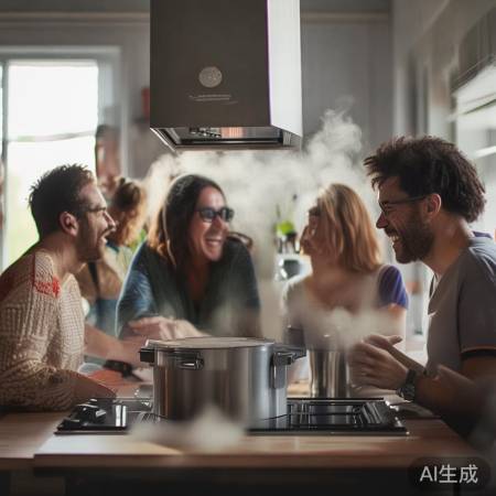 集成灶吸力升级，告别油烟困扰