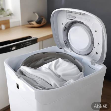 小天鹅洗衣机，装衣留空间，找脱