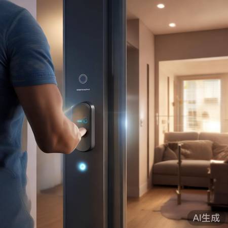 指纹锁联动智能设备，生活惬意
