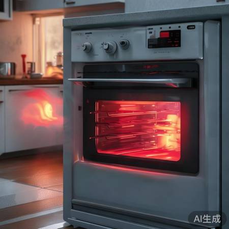 消毒柜加热，勿与烤箱靠拢