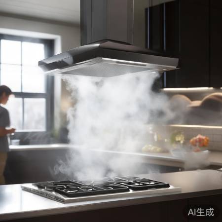 林内抽油烟机吸力强，厨房清爽。