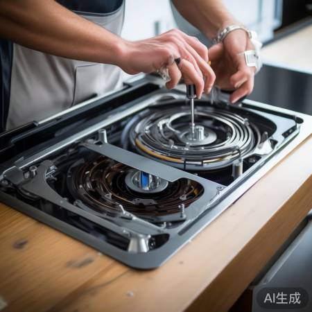 拆集成灶部件，注意顺序