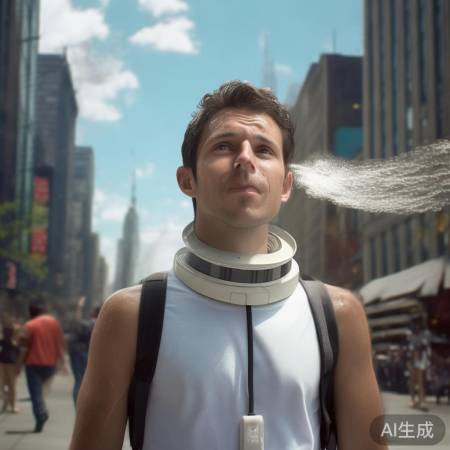 夏日神器，清凉脖颈空调