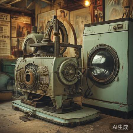 老式洗衣机发电机制造史