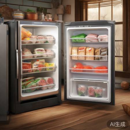 “冰箱冻食材，火锅更美味”