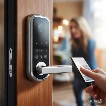 智能锁自弹锁体：安全便捷的生活新选择