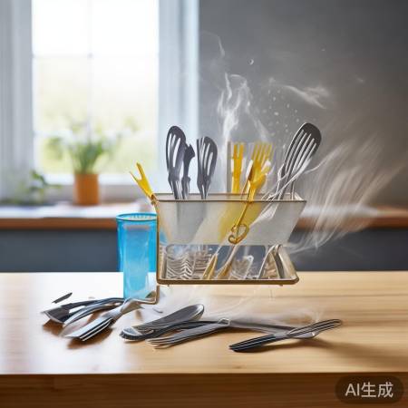 风干餐具自然易，但消毒效果不稳