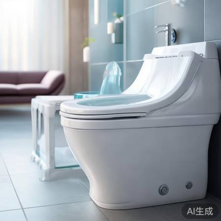 智能马桶泡沫盾：告别马桶污渍，洁净如新体验
