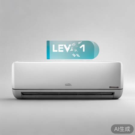 查看能效标识，选一级能效产品。