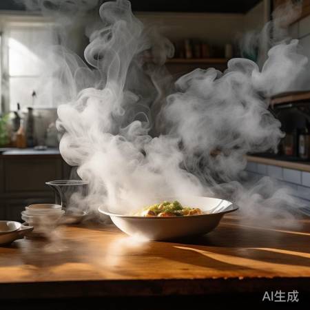 食醋蒸腾法示意图