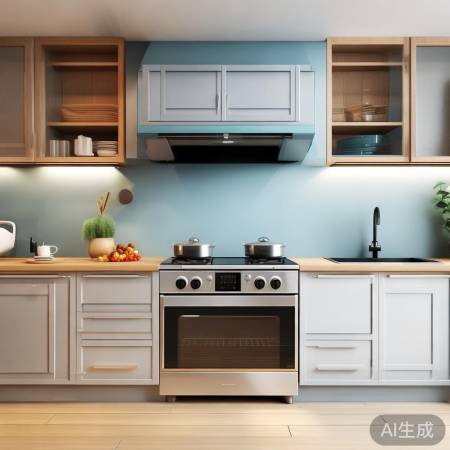 烟灶套装，简约时尚，百搭美观。