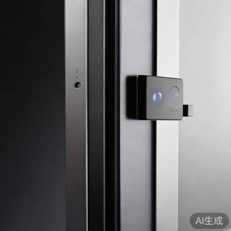 智能指纹锁高清素材图库：居家安全新选择，解锁便捷生活