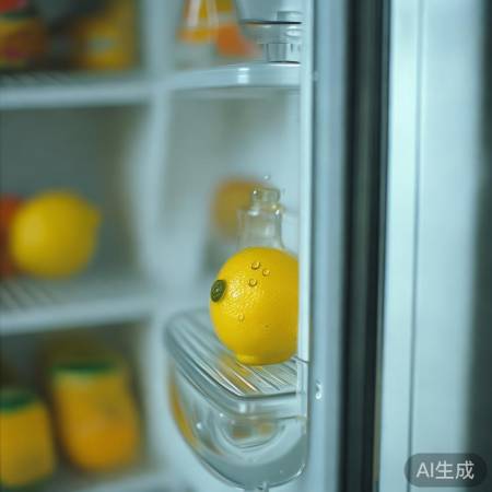 柠檬精油清新冰箱