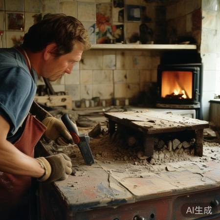 燃气灶灶面更换步骤图解教程