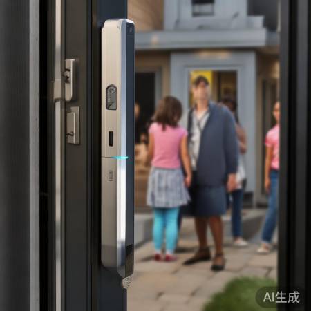 新一代智能生活：移动指纹锁，安全便捷一触即达