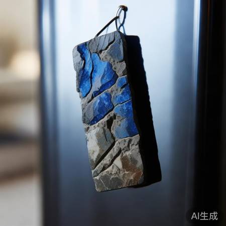 冰岛火山石冰箱贴，天然石材新潮流