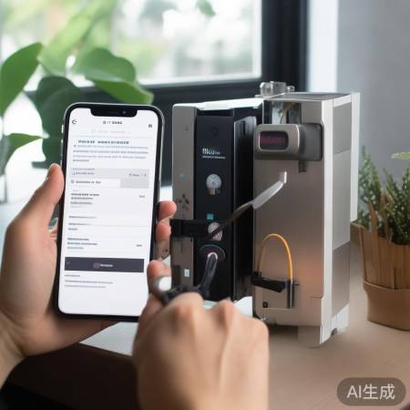 因硕F1指纹锁安装步骤详解