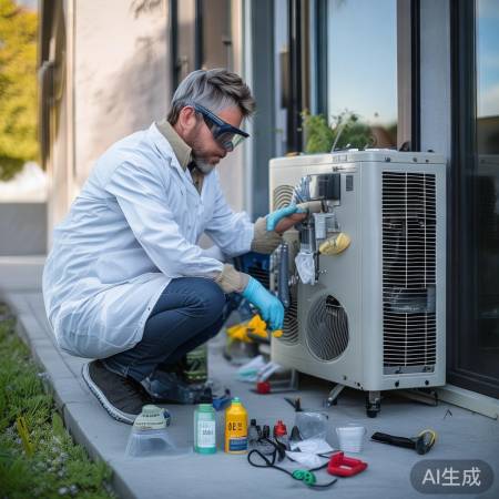 空气能保养，健康工作