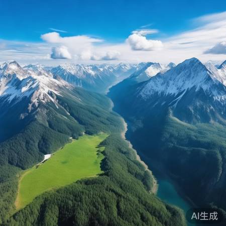 无人机拓宽视野，感受自然之美。