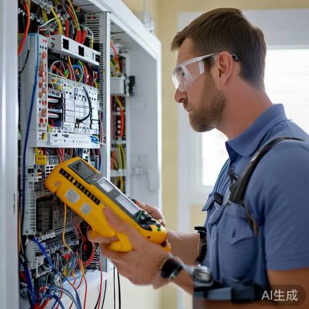 专业电工检查电路