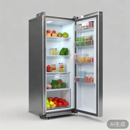 海尔215风冷无霜冰箱，科学分