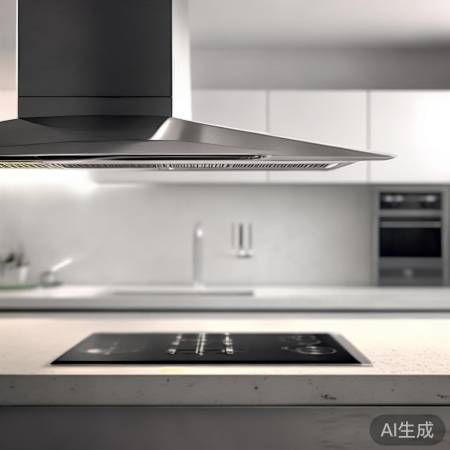 抽油烟机顶部可盖设计，告别油污困扰