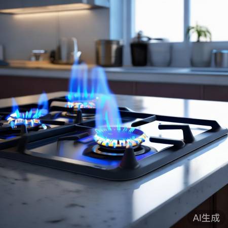 五环火力，节能环保燃气灶