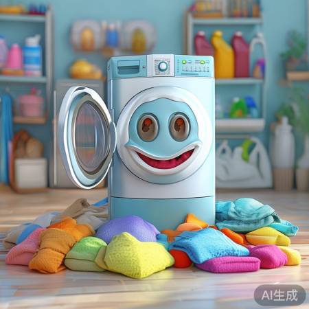 洗衣机小能手，生活小帮手