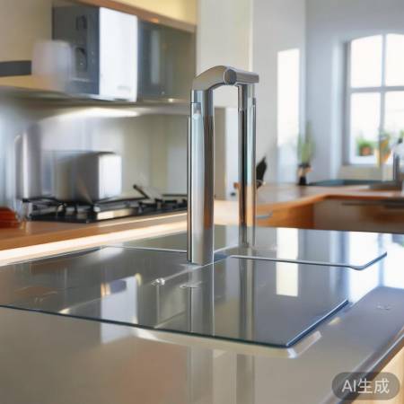 集成灶清洁方便，厨房焕然一新