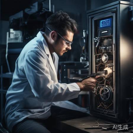 专业技术人员解密保险柜