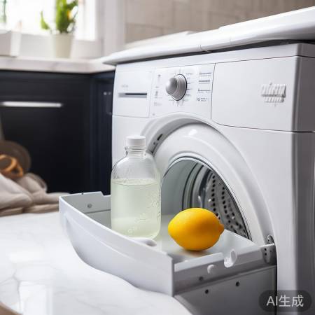 白醋助洗衣机清洁耐用