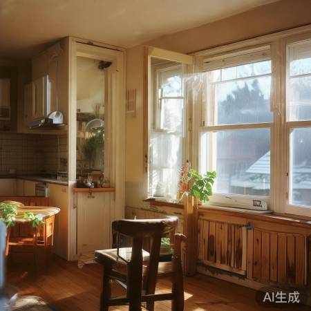 通风换气,保持室内清新